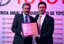 Toyota Argentina distinguió a sus mejores proveedores