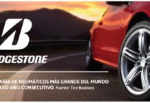Bridgestone fue reconocida como la compañia de neumáticos más grande del mundo