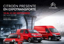 Citroën participa exhibiendo su Nueva CITROËN JUMPY en la 11º Expo Transporte y la 13ª Expo Logisti-k